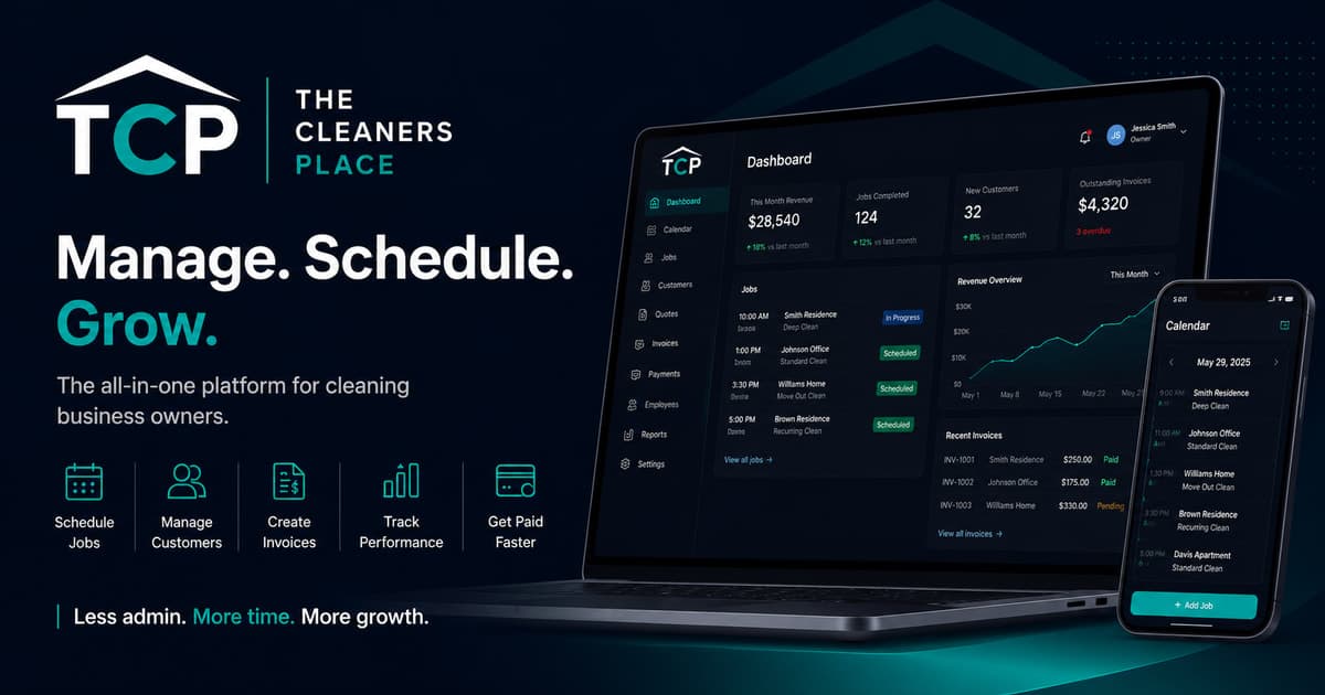 The Cleaners Place on desktop and mobile